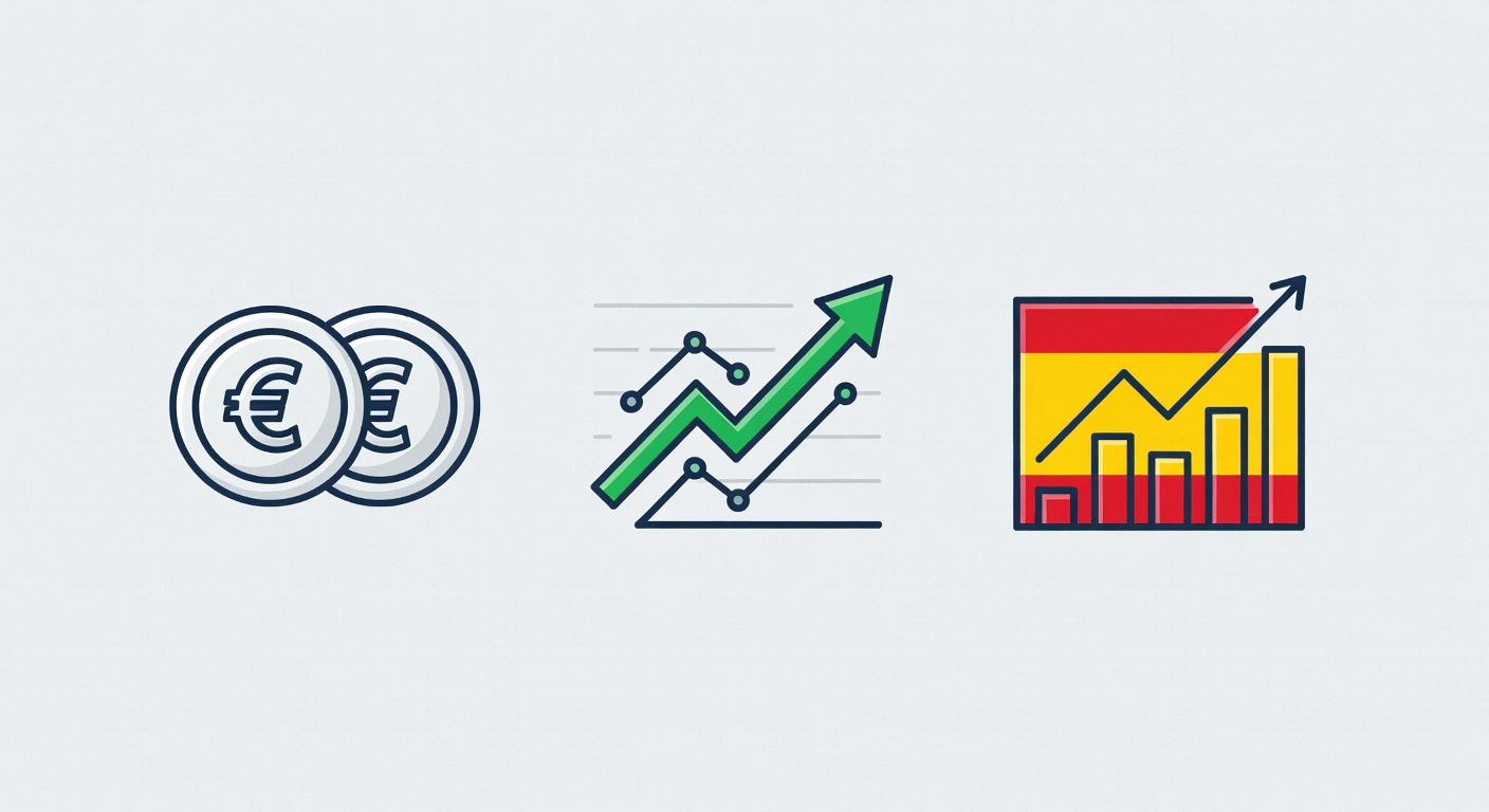 Iconos de dashboard financiero