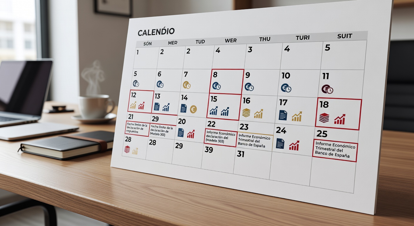 Calendario eventos financieros España